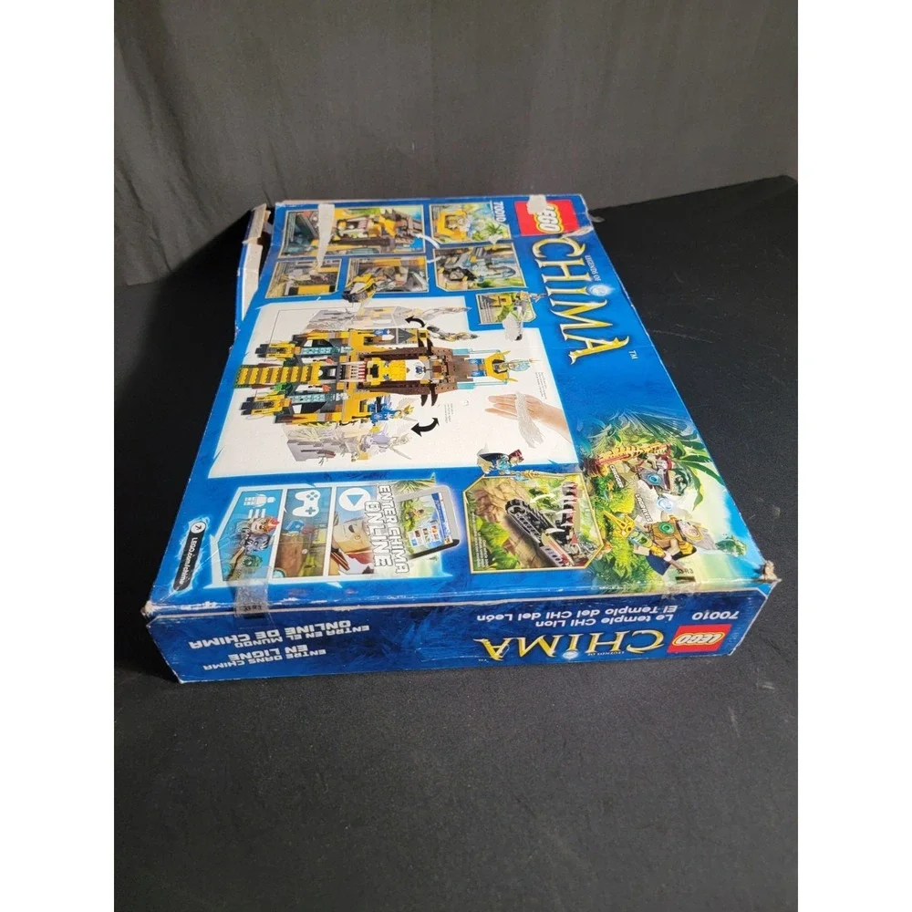 LEGO: Legends of Chima The Lion CHI Temple 70010 Empty Box And Manuals Only